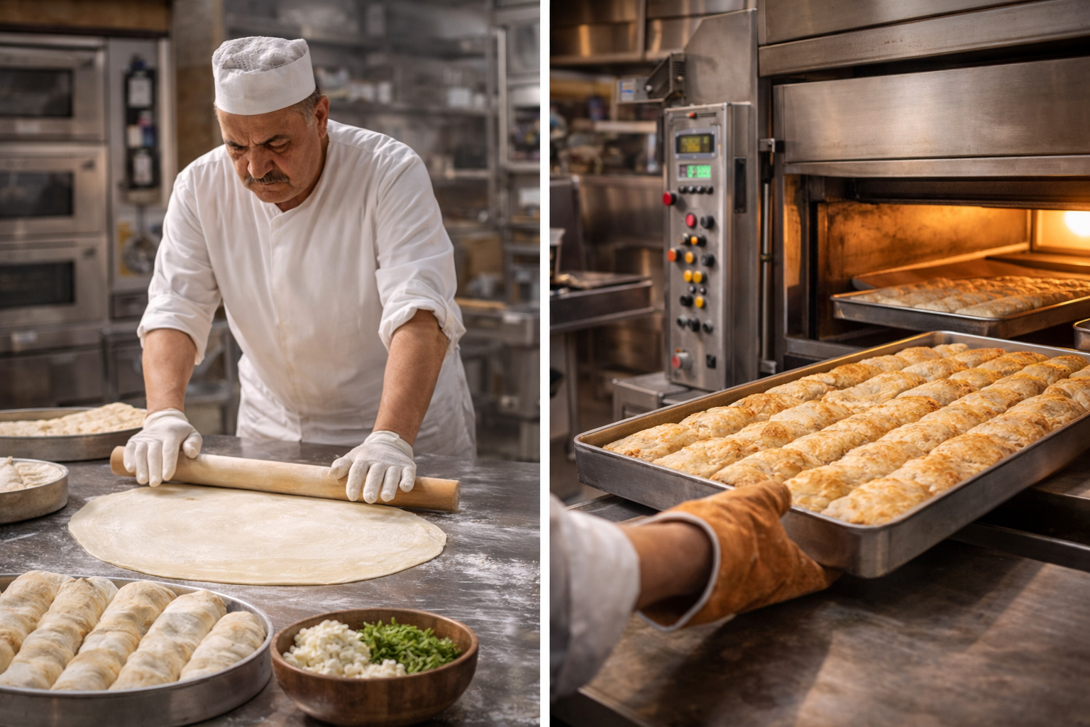 Yayla Börek Üretim Süreci